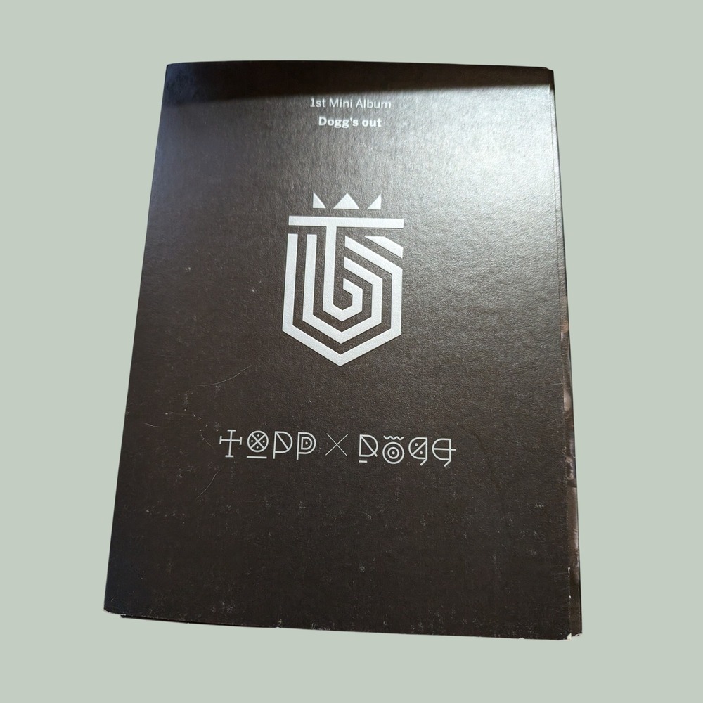 Topp Dogg 1st Mini Album Dogg's Out K-Pop CD 2013 Stardom Entertainment